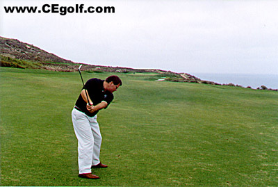 image of a very common mistake—the clubface is too closed